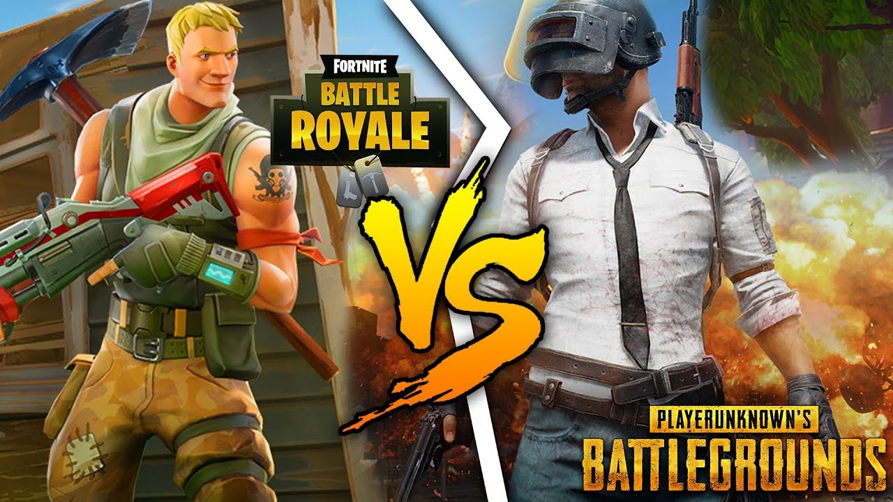  FORTNITE  vs  PUBG  Which is the better game Steemkr